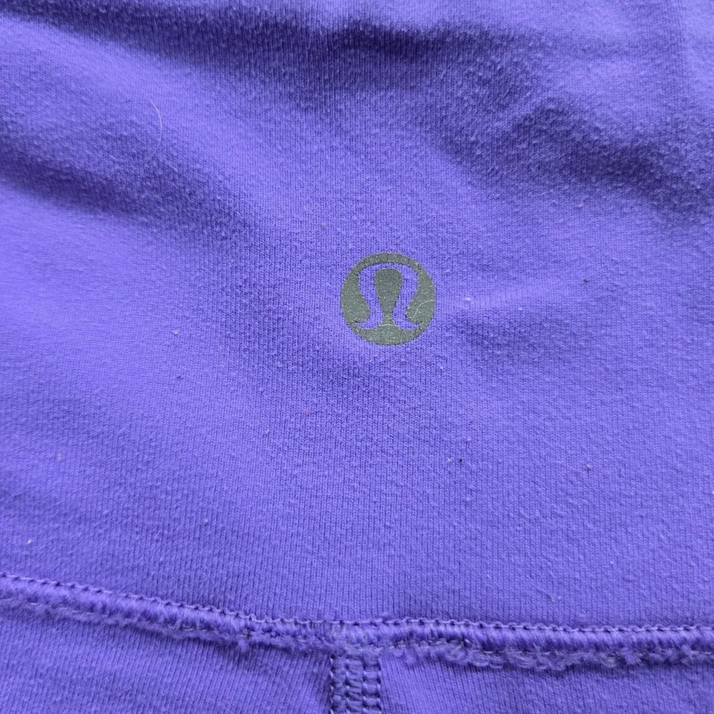 Lululemon Women Activewear Pants 6 Purple Cropped Yoga Legging